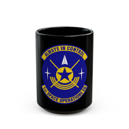 1st Space Operations Squadron (U.S. Air Force) Black Coffee Mug-15oz-The Sticker Space
