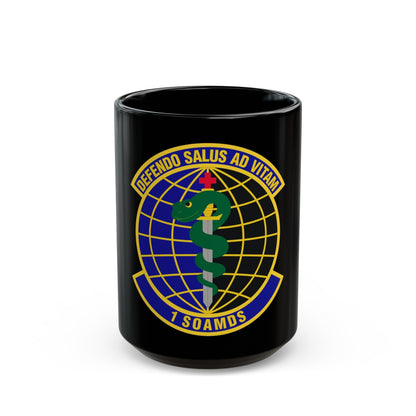 1st Special Operations Aerospace Medicine Squadron (U.S. Air Force) Black Coffee Mug-15oz-The Sticker Space