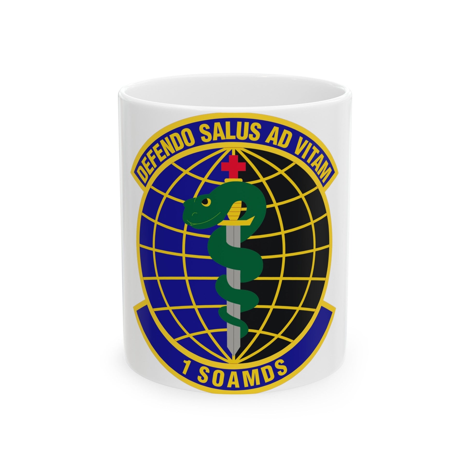 1st Special Operations Aerospace Medicine Squadron (U.S. Air Force) White Coffee Mug-11oz-The Sticker Space