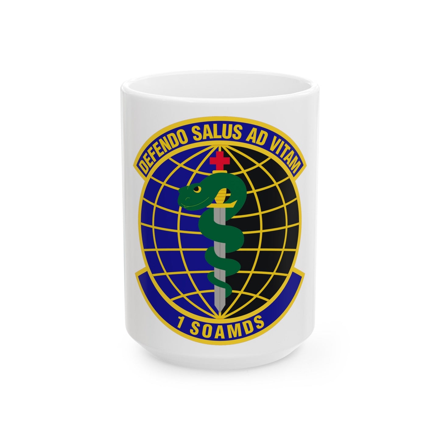 1st Special Operations Aerospace Medicine Squadron (U.S. Air Force) White Coffee Mug-15oz-The Sticker Space