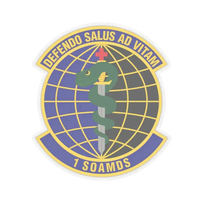 1st Special Operations Aerospace Medicine Squadron (U.S. Air Force) STICKER Vinyl Kiss-Cut Decal 2 Inch Transparent - The Sticker Space
