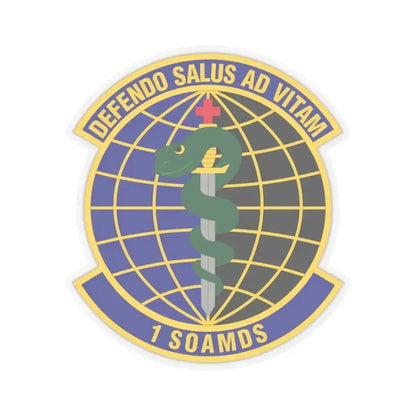 1st Special Operations Aerospace Medicine Squadron (U.S. Air Force) STICKER Vinyl Kiss-Cut Decal 4 Inch Transparent - The Sticker Space