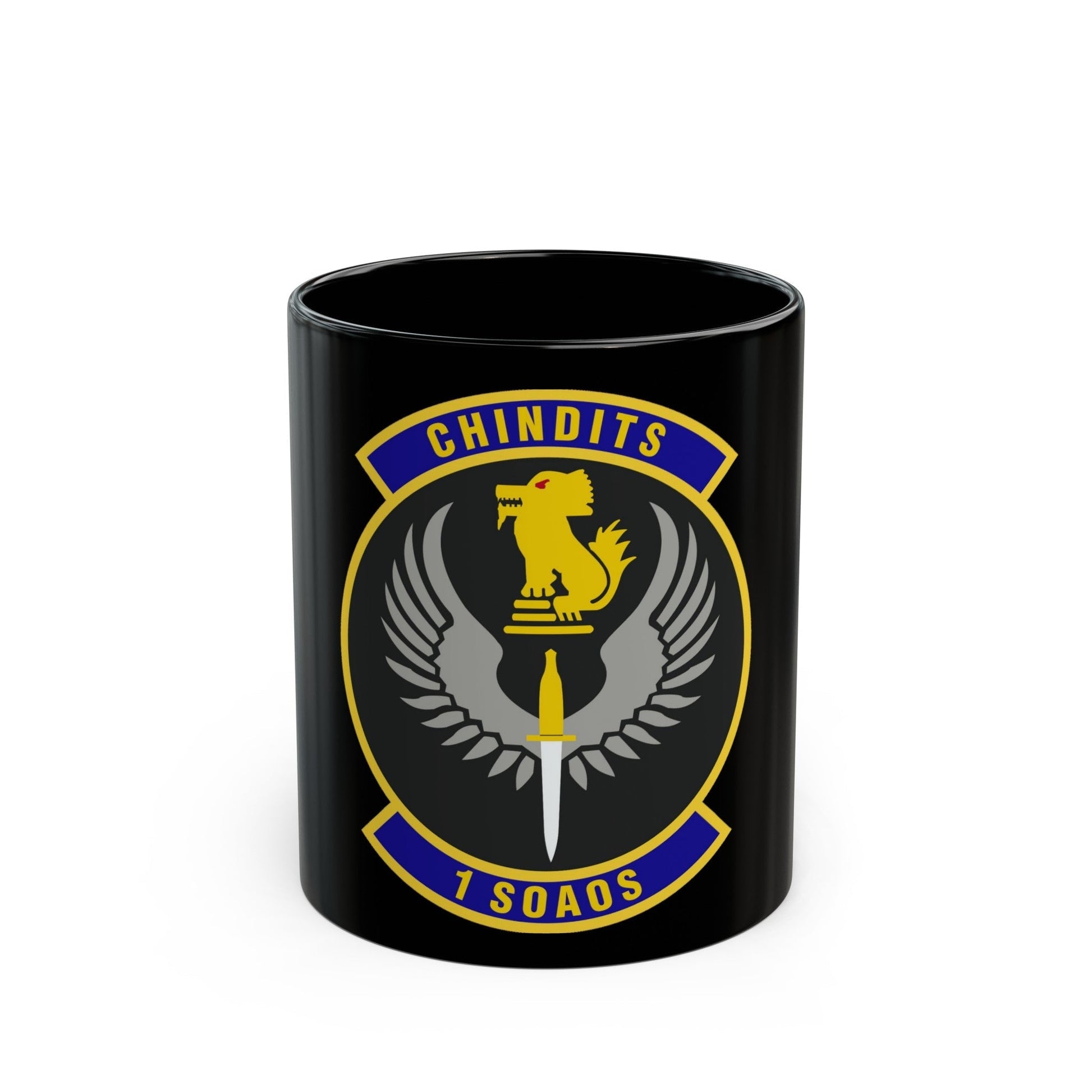 1st Special Operations Air Operations Squadron (U.S. Air Force) Black Coffee Mug-11oz-The Sticker Space