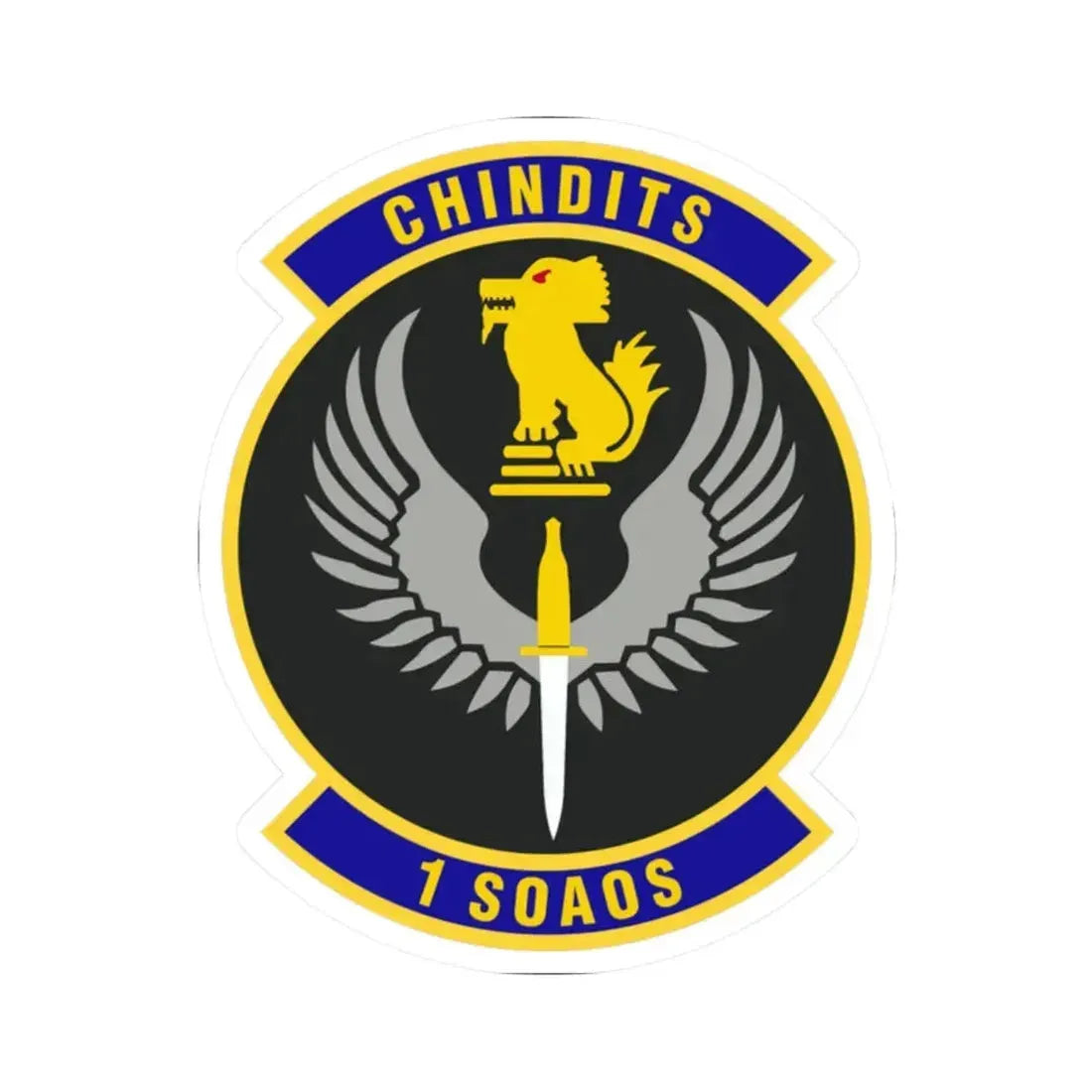 1st Special Operations Air Operations Squadron (U.S. Air Force) STICKER Vinyl Kiss-Cut Decal 2 Inch White - The Sticker Space