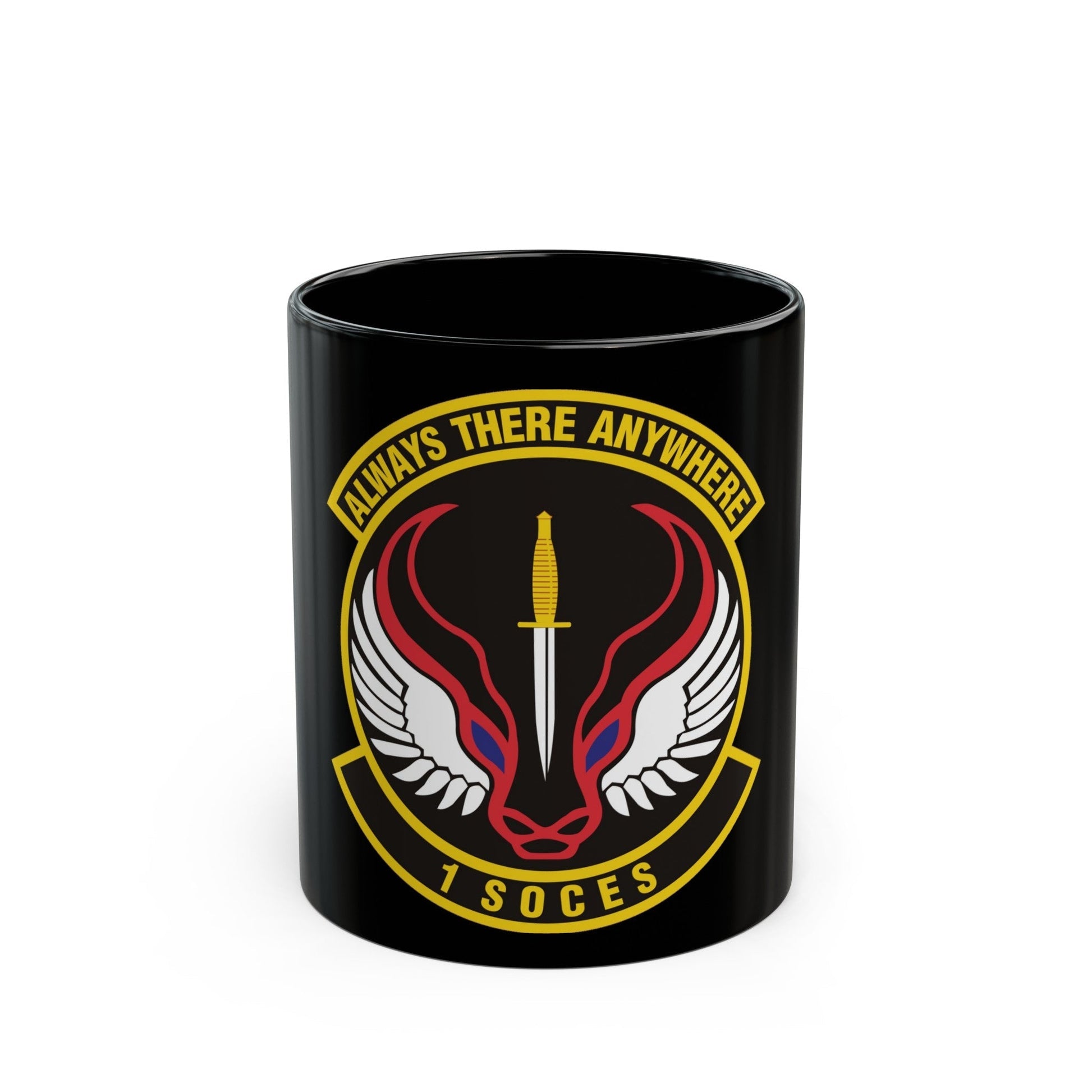 1st Special Operations Civil Engineer Squadron (U.S. Air Force) Black Coffee Mug-11oz-The Sticker Space