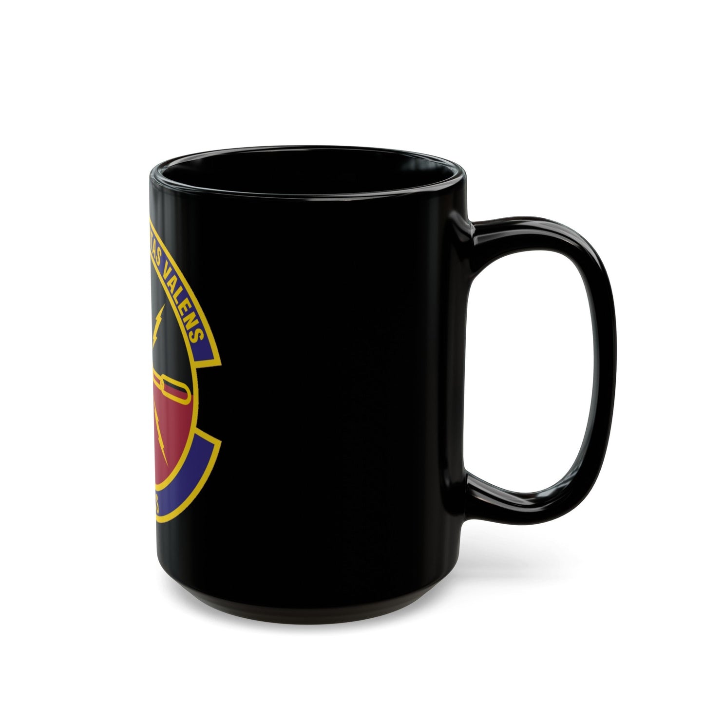 1st Special Operations Communications Squadron (U.S. Air Force) Black Coffee Mug-The Sticker Space