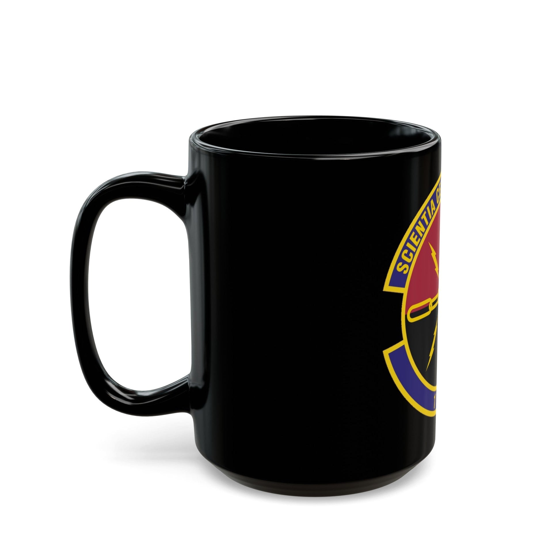 1st Special Operations Communications Squadron (U.S. Air Force) Black Coffee Mug-The Sticker Space