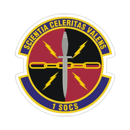 1st Special Operations Communications Squadron (U.S. Air Force) STICKER Vinyl Die-Cut Decal - The Sticker Space