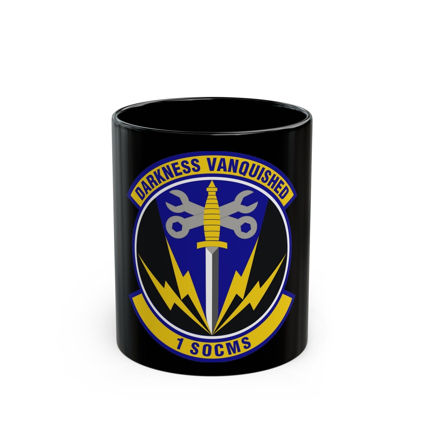 1st Special Operations Component Maintenance Squadron (U.S. Air Force) Black Coffee Mug-11oz-The Sticker Space