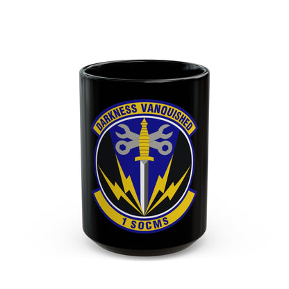 1st Special Operations Component Maintenance Squadron (U.S. Air Force) Black Coffee Mug-15oz-The Sticker Space