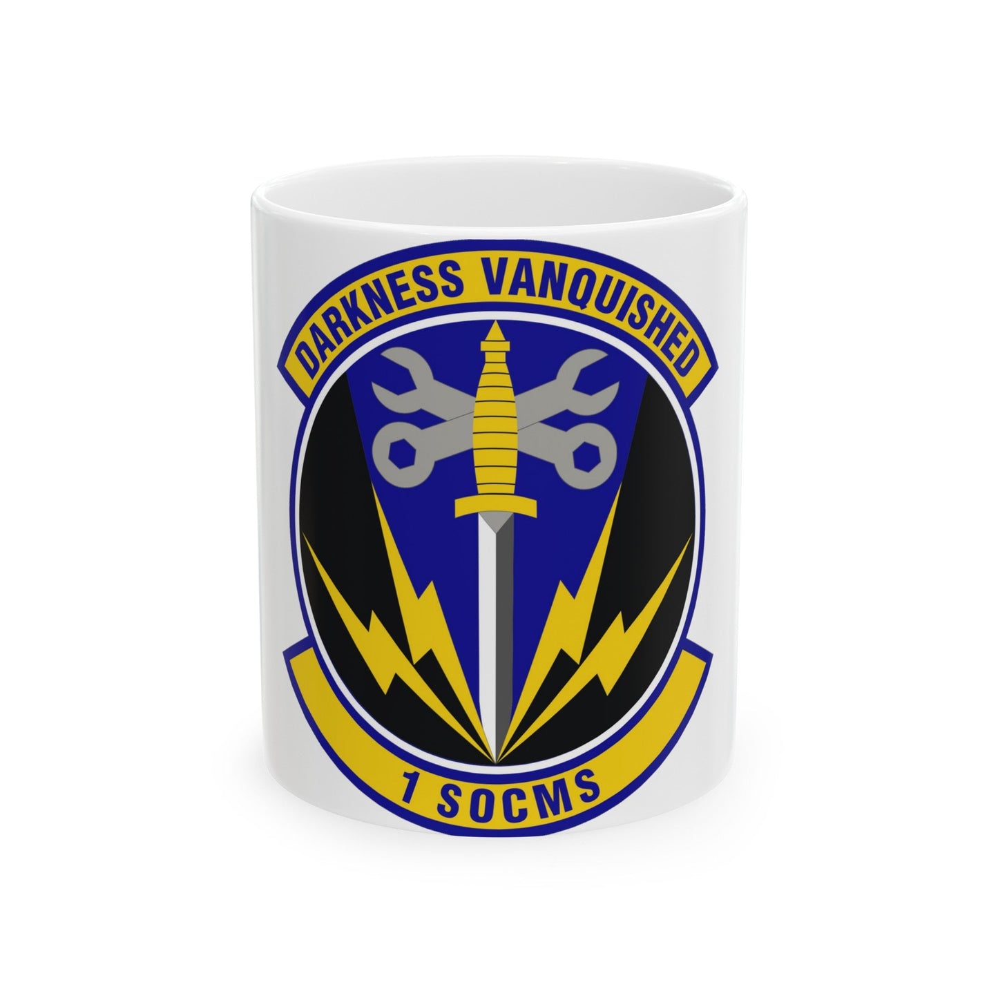 1st Special Operations Component Maintenance Squadron (U.S. Air Force) White Coffee Mug-11oz-The Sticker Space