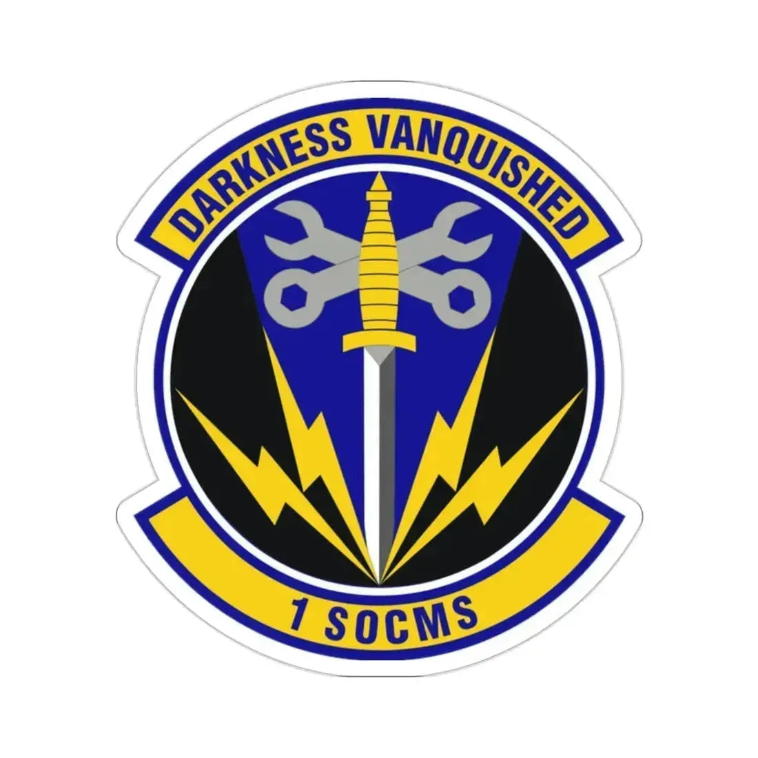 1st Special Operations Component Maintenance Squadron (U.S. Air Force) STICKER Vinyl Die-Cut Decal 2 Inch - The Sticker Space