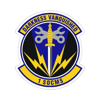1st Special Operations Component Maintenance Squadron (U.S. Air Force) STICKER Vinyl Die-Cut Decal 3 Inch - The Sticker Space