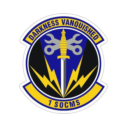 1st Special Operations Component Maintenance Squadron (U.S. Air Force) STICKER Vinyl Die-Cut Decal 4 Inch - The Sticker Space