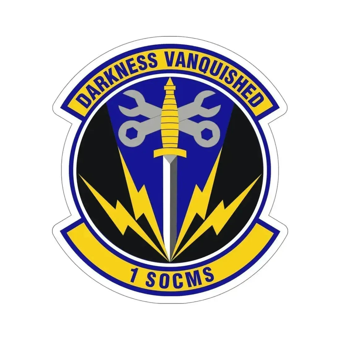 1st Special Operations Component Maintenance Squadron (U.S. Air Force) STICKER Vinyl Die-Cut Decal 6 Inch - The Sticker Space