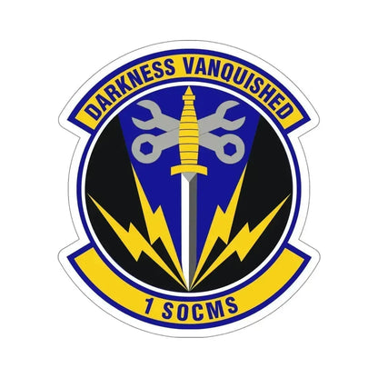 1st Special Operations Component Maintenance Squadron (U.S. Air Force) STICKER Vinyl Die-Cut Decal 6 Inch - The Sticker Space