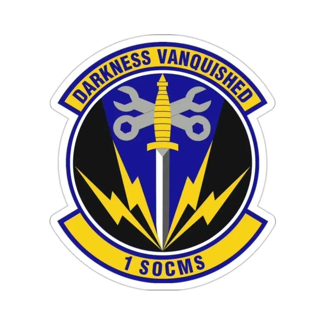 1st Special Operations Component Maintenance Squadron (U.S. Air Force) STICKER Vinyl Die-Cut Decal - The Sticker Space