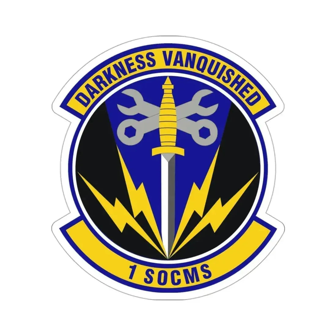 1st Special Operations Component Maintenance Squadron (U.S. Air Force) STICKER Vinyl Die-Cut Decal - The Sticker Space
