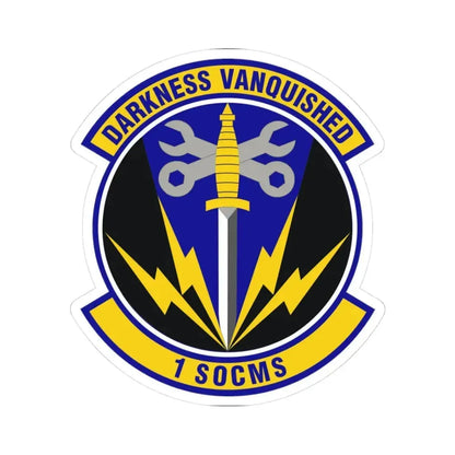 1st Special Operations Component Maintenance Squadron (U.S. Air Force) STICKER Vinyl Kiss-Cut Decal 3 Inch White - The Sticker Space