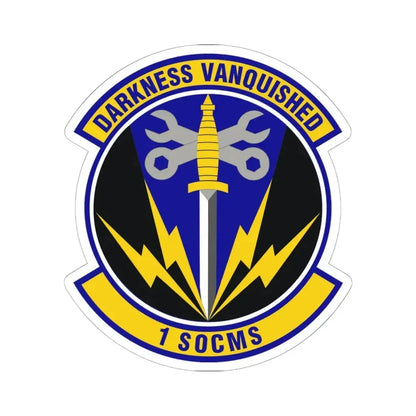 1st Special Operations Component Maintenance Squadron (U.S. Air Force) STICKER Vinyl Kiss-Cut Decal 6 Inch White - The Sticker Space