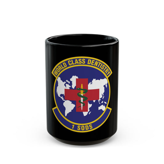 1st Special Operations Dental Squadron (U.S. Air Force) Black Coffee Mug-15oz-The Sticker Space