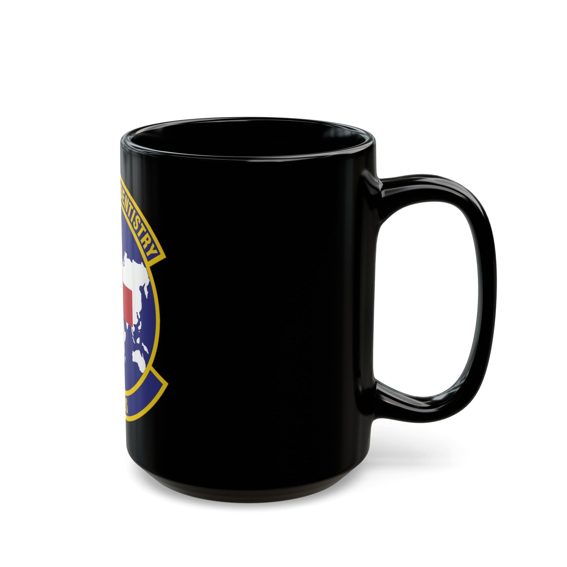 1st Special Operations Dental Squadron (U.S. Air Force) Black Coffee Mug-The Sticker Space