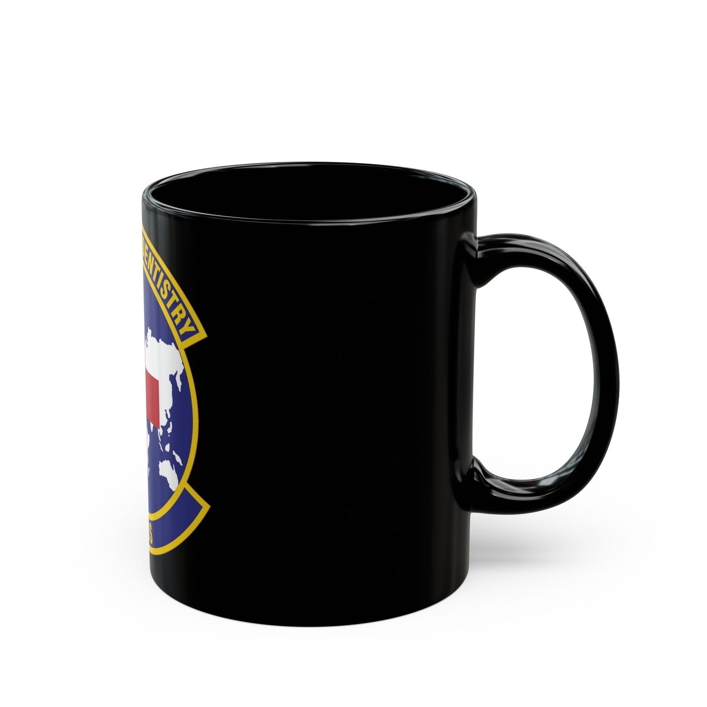 1st Special Operations Dental Squadron (U.S. Air Force) Black Coffee Mug-The Sticker Space