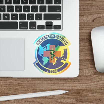 1st Special Operations Dental Squadron (U.S. Air Force) Holographic STICKER Die-Cut Vinyl Decal-The Sticker Space