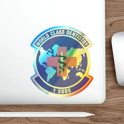 1st Special Operations Dental Squadron (U.S. Air Force) Holographic STICKER Die-Cut Vinyl Decal-The Sticker Space