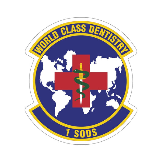 1st Special Operations Dental Squadron (U.S. Air Force) STICKER Vinyl Die-Cut Decal-6 Inch-The Sticker Space