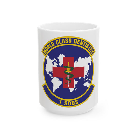 1st Special Operations Dental Squadron (U.S. Air Force) White Coffee Mug-15oz-The Sticker Space