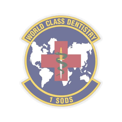1st Special Operations Dental Squadron (U.S. Air Force) STICKER Vinyl Kiss-Cut Decal 6 Inch Transparent - The Sticker Space
