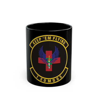 1st Special Operations Medical Operations Squadron (U.S. Air Force) Black Coffee Mug-11oz-The Sticker Space