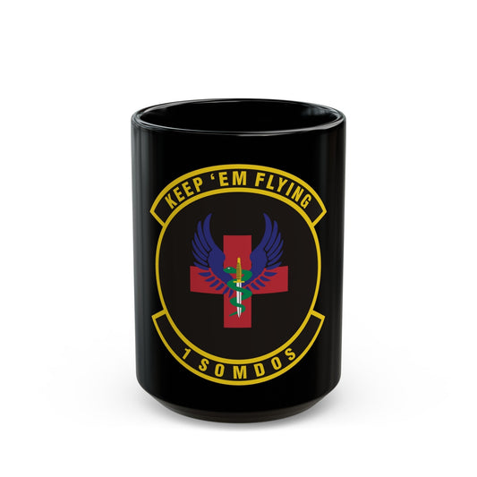 1st Special Operations Medical Operations Squadron (U.S. Air Force) Black Coffee Mug-15oz-The Sticker Space