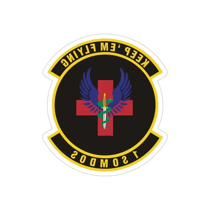 1st Special Operations Medical Operations Squadron (U.S. Air Force) REVERSE PRINT Transparent Die-Cut STICKER 6 Inch Die-Cut Transparent - The Sticker Space