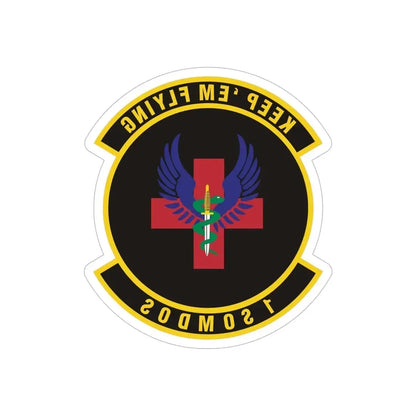 1st Special Operations Medical Operations Squadron (U.S. Air Force) REVERSE PRINT Transparent Die-Cut STICKER - The Sticker Space