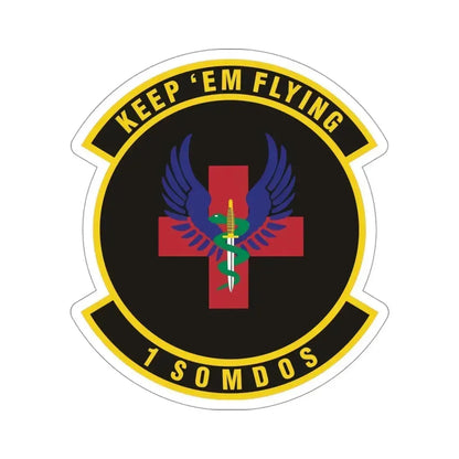 1st Special Operations Medical Operations Squadron (U.S. Air Force) STICKER Vinyl Die-Cut Decal 4 Inch - The Sticker Space