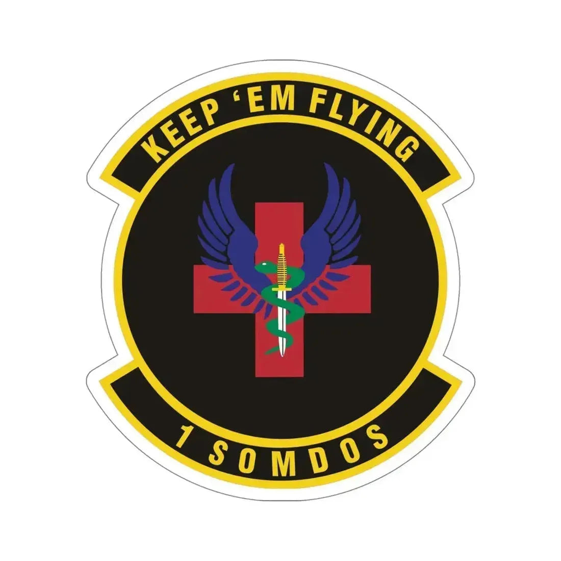 1st Special Operations Medical Operations Squadron (U.S. Air Force) STICKER Vinyl Die-Cut Decal 5 Inch - The Sticker Space