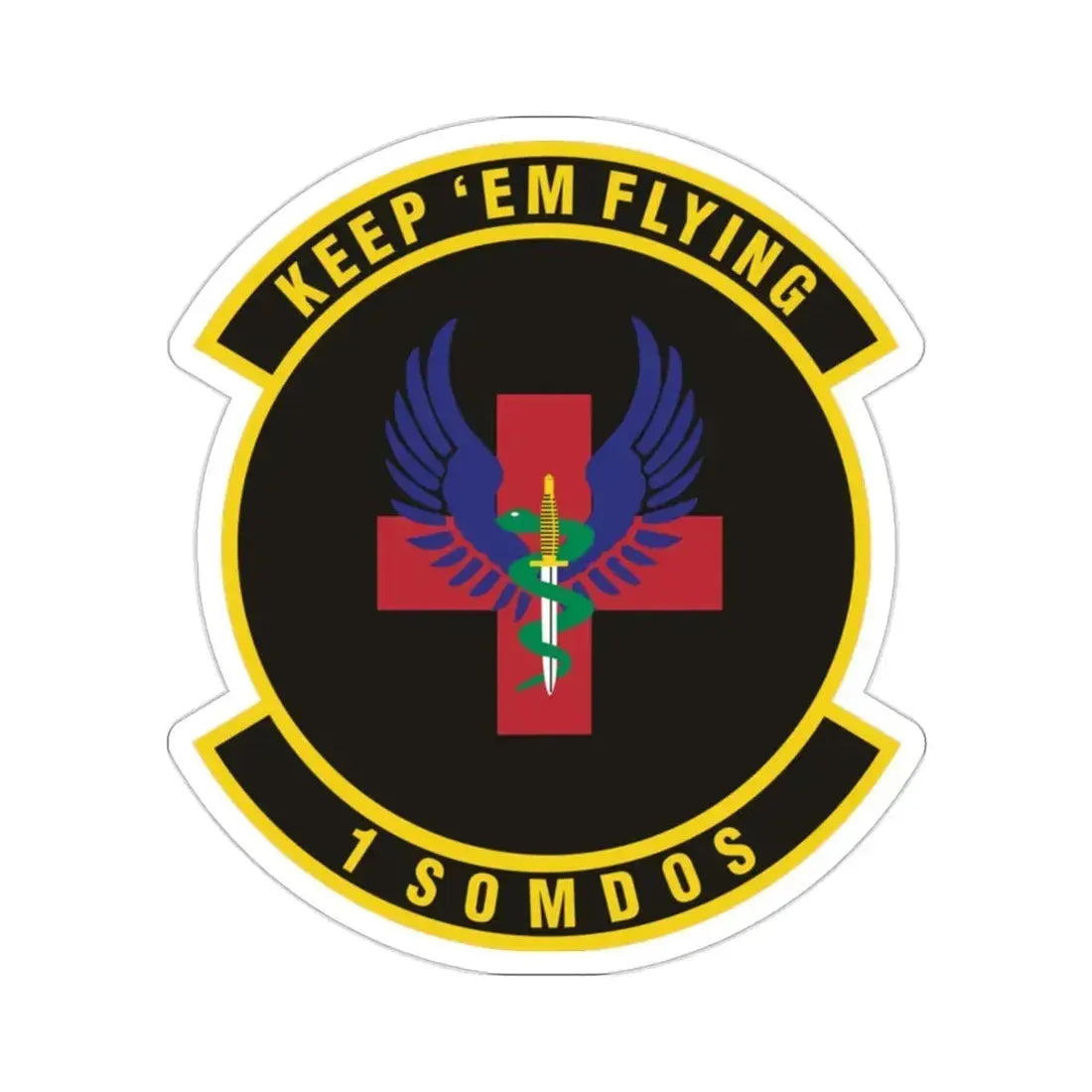 1st Special Operations Medical Operations Squadron (U.S. Air Force) STICKER Vinyl Die-Cut Decal - The Sticker Space