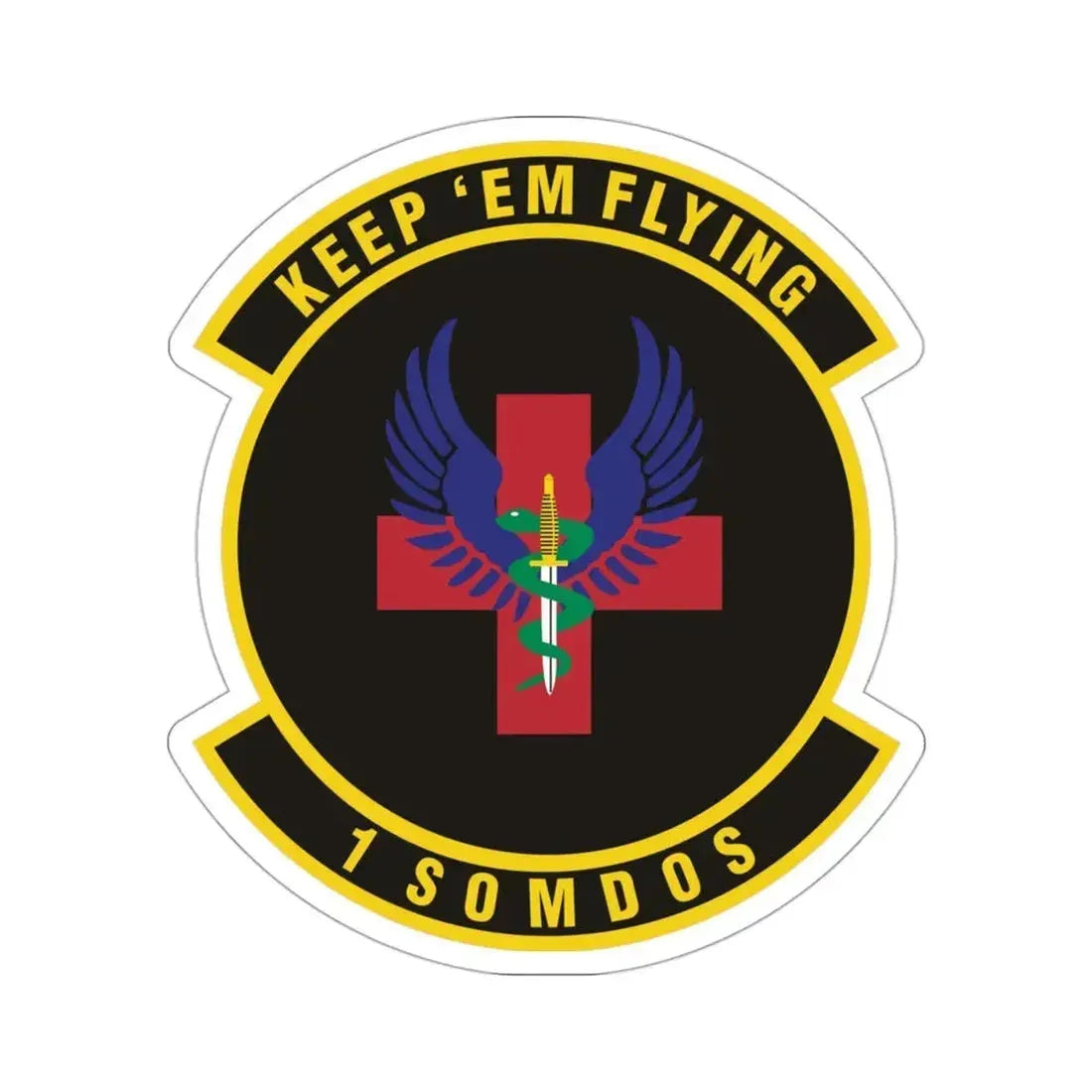 1st Special Operations Medical Operations Squadron (U.S. Air Force) STICKER Vinyl Die-Cut Decal - The Sticker Space