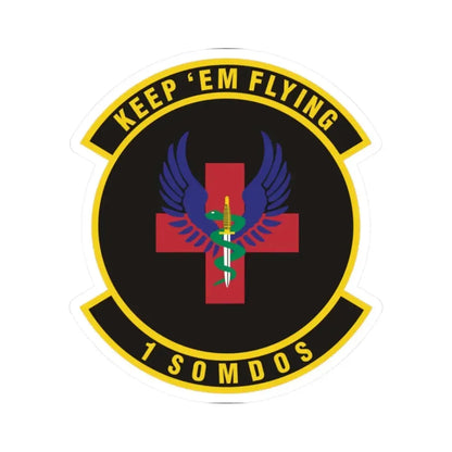 1st Special Operations Medical Operations Squadron (U.S. Air Force) STICKER Vinyl Kiss-Cut Decal 2 Inch White - The Sticker Space