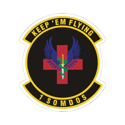 1st Special Operations Medical Operations Squadron (U.S. Air Force) STICKER Vinyl Kiss-Cut Decal 6 Inch White - The Sticker Space