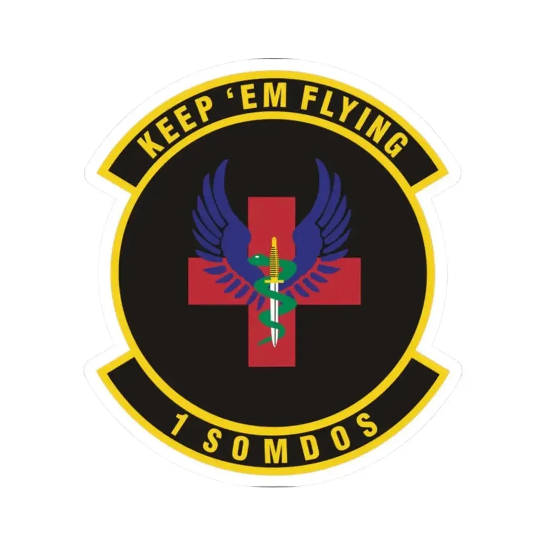 1st Special Operations Medical Operations Squadron (U.S. Air Force) STICKER Vinyl Kiss-Cut Decal - The Sticker Space