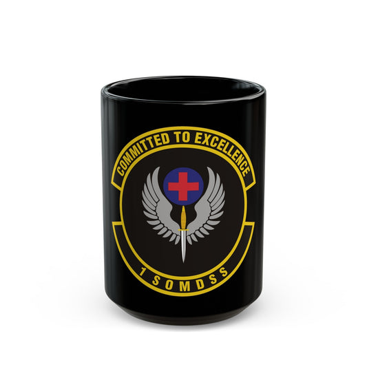 1st Special Operations Medical Support Squadron (U.S. Air Force) Black Coffee Mug-15oz-The Sticker Space