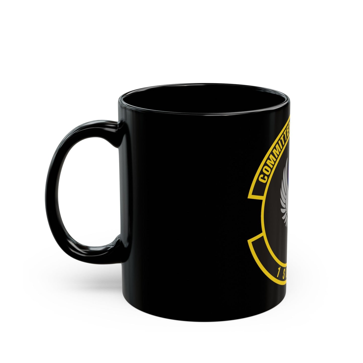 1st Special Operations Medical Support Squadron (U.S. Air Force) Black Coffee Mug-The Sticker Space