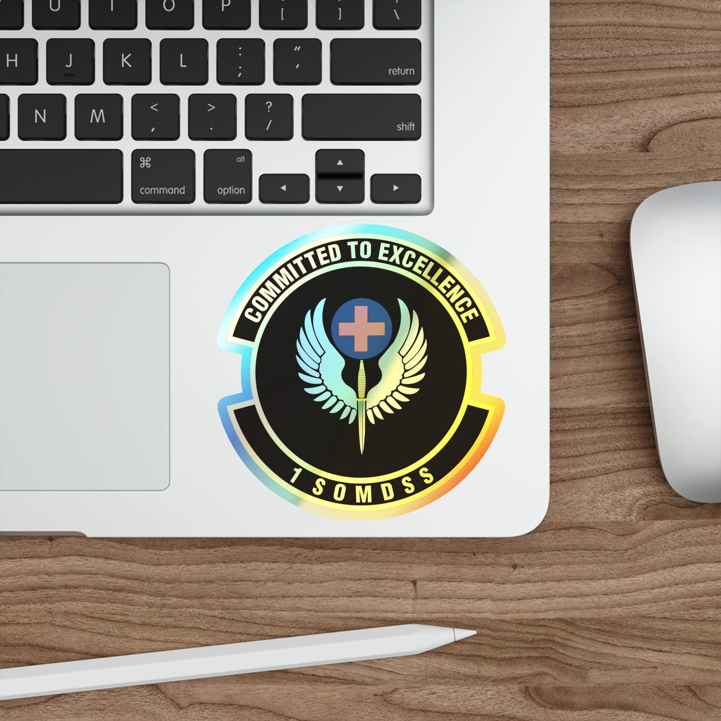 1st Special Operations Medical Support Squadron (U.S. Air Force) Holographic STICKER Die-Cut Vinyl Decal-The Sticker Space