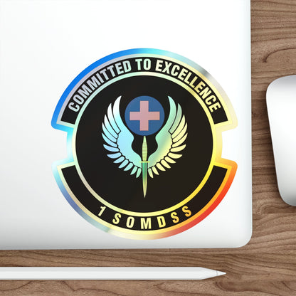 1st Special Operations Medical Support Squadron (U.S. Air Force) Holographic STICKER Die-Cut Vinyl Decal-The Sticker Space