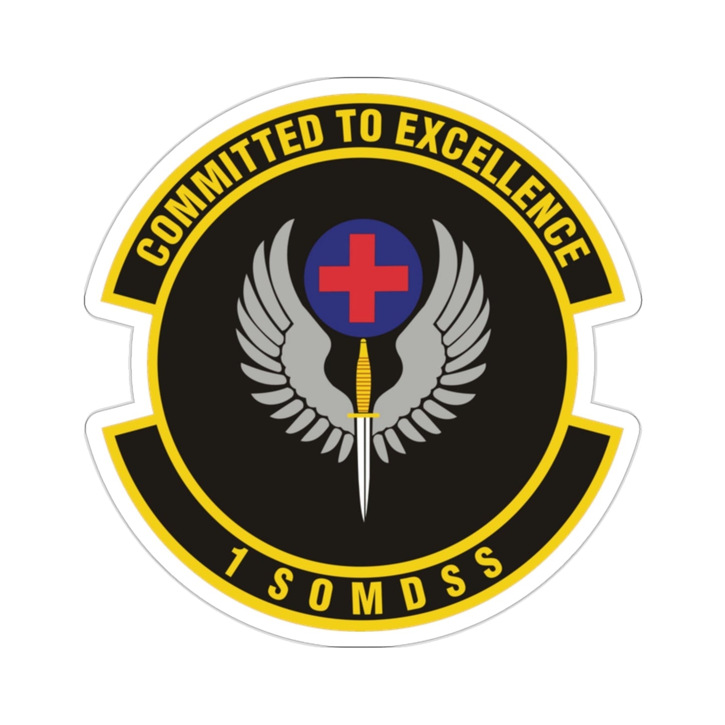 1st Special Operations Medical Support Squadron (U.S. Air Force) STICKER Vinyl Die-Cut Decal-2 Inch-The Sticker Space