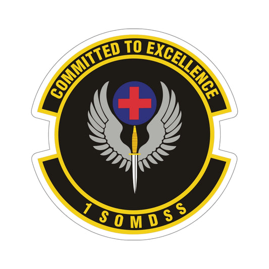1st Special Operations Medical Support Squadron (U.S. Air Force) STICKER Vinyl Die-Cut Decal-6 Inch-The Sticker Space