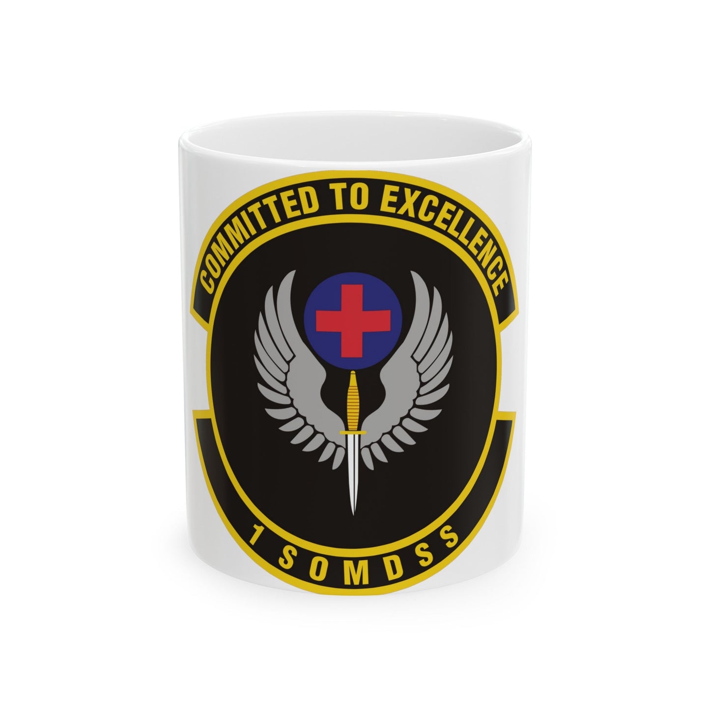 1st Special Operations Medical Support Squadron (U.S. Air Force) White Coffee Mug-11oz-The Sticker Space